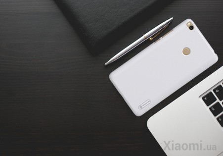 Чехол бампер Nillkin Frosted Shield для Xiaomi Mi Max 2 White